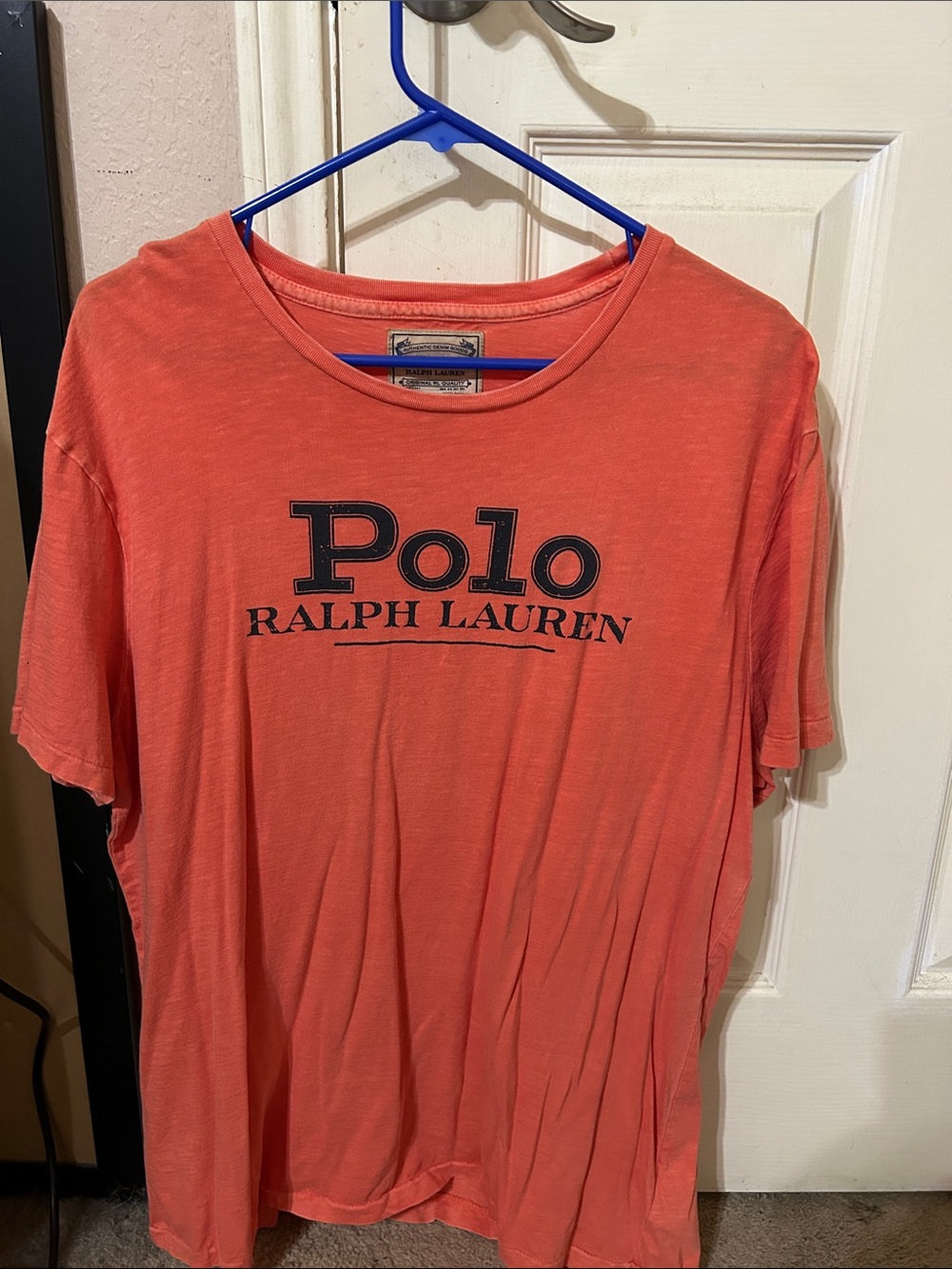 Polo by Ralph Lauren Coral Short Sleeve Logo Tee